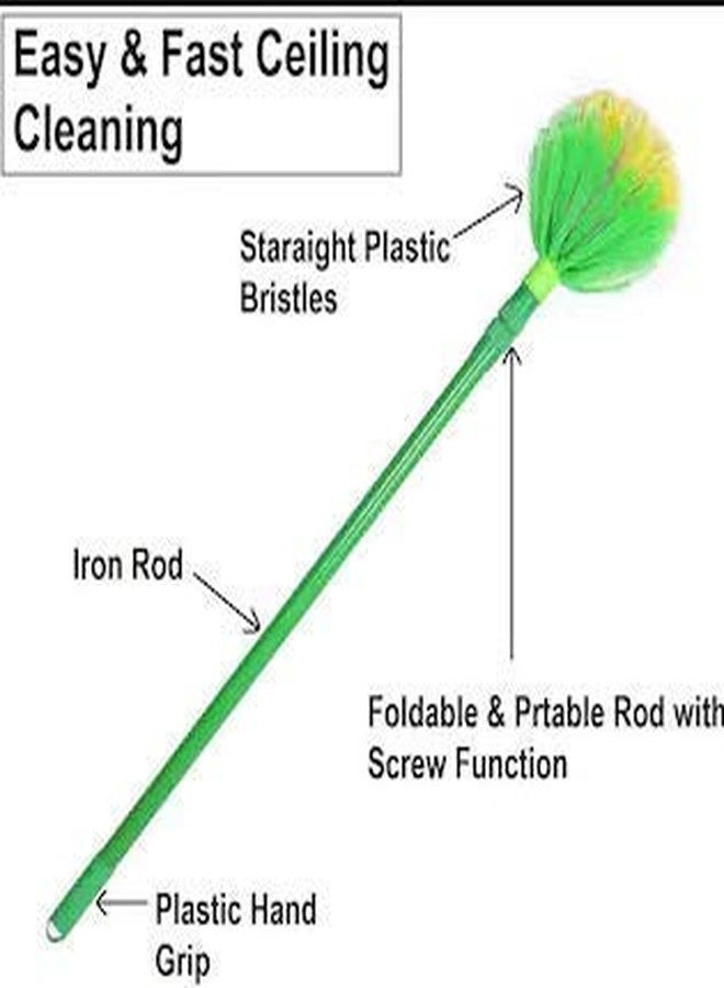 Stager Poly Fiber Jaala Cobweb Cleaning Broom Multicolor - Image 4